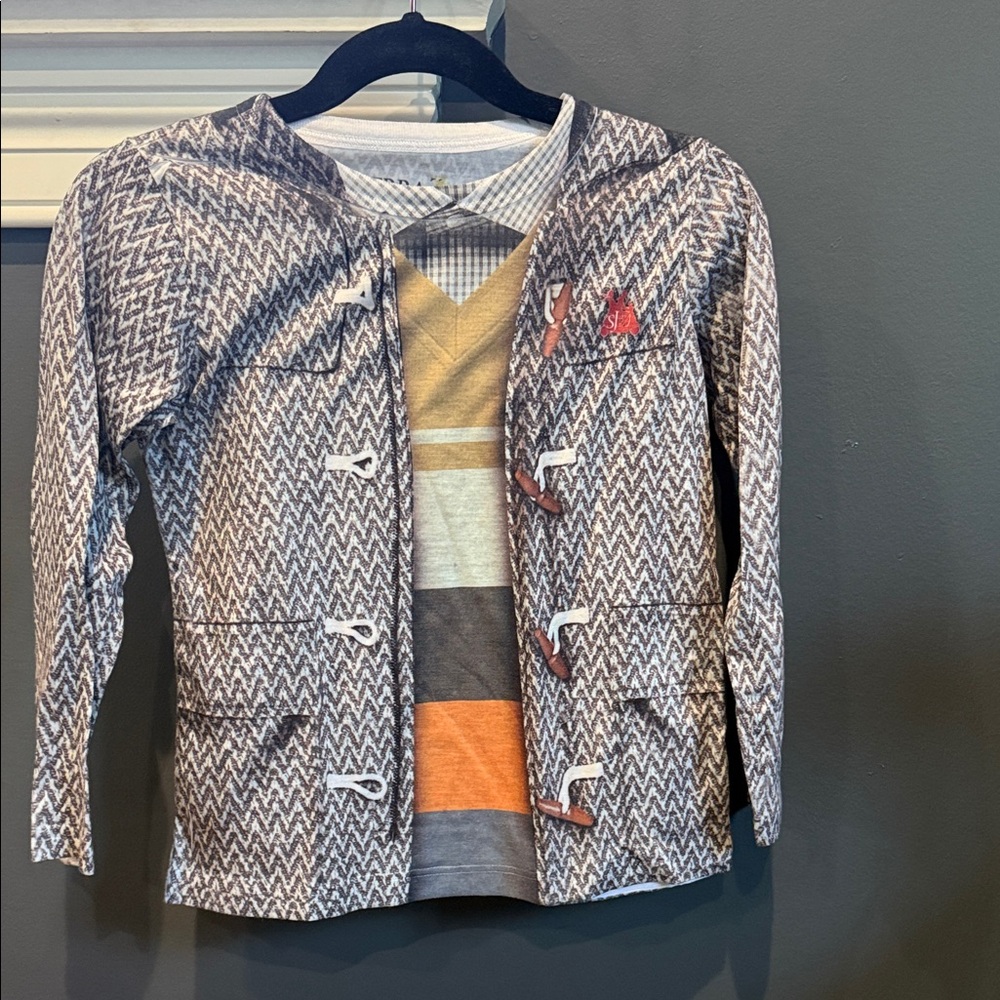 Sierra Julian Boys Chevron Pattern Top